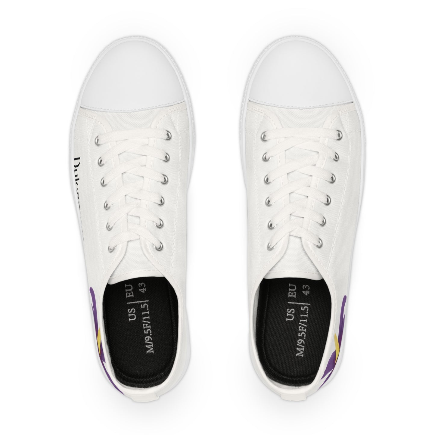 DULCAMARA Unisex Low Top Sneakers