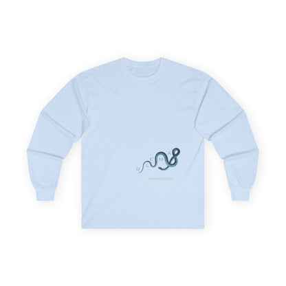 DLCMA Minimalist Snake Design Unisex Long Sleeve Tee