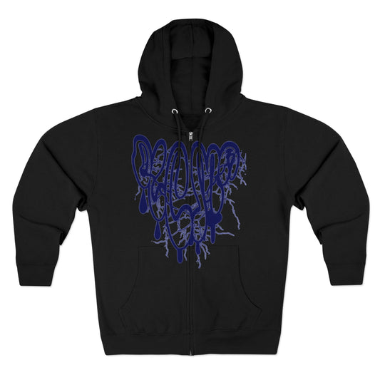 DLCMA Unisex Casual Zip Hoodie