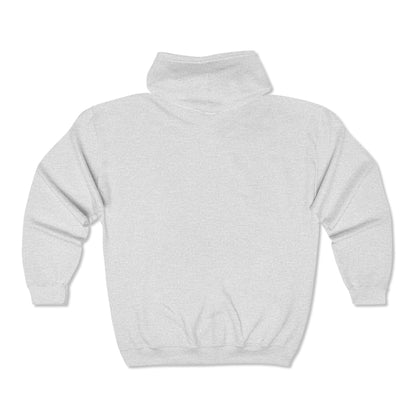 DULCAMARA Embroidered Minimalist Unisex Zip-up Hoodie