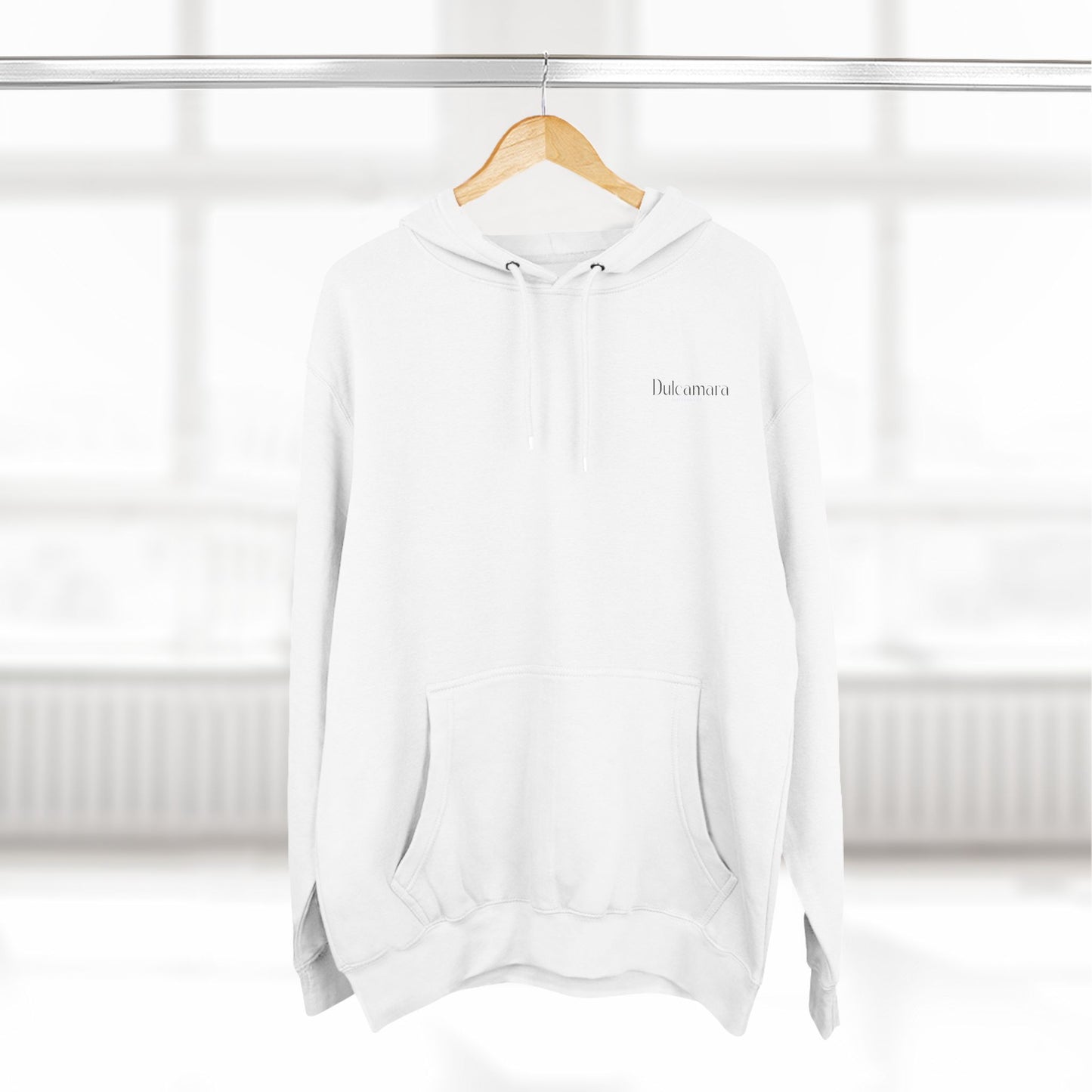 DULCAMARA Men's hoodie in White