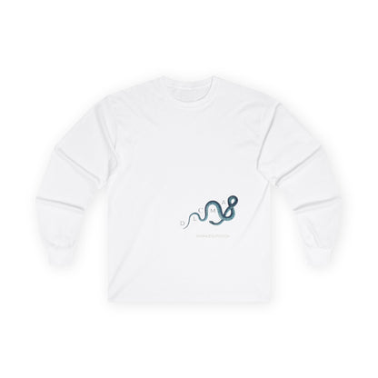 DLCMA Minimalist Snake Design Unisex Long Sleeve Tee